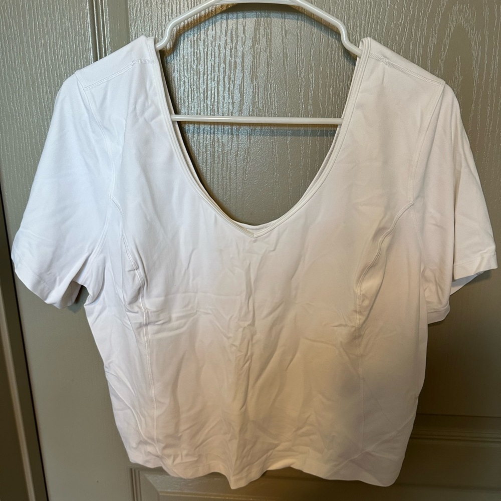Lululemon Align T-Shirt - White | Size 16